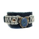 Pulseira Lapis Lazuli Avestruz